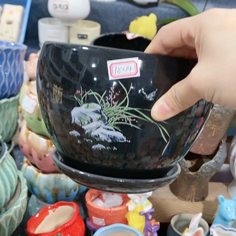 【闪购商品】红陶陶瓷多肉盆