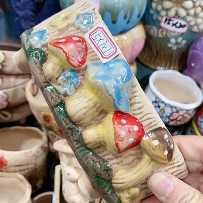 【闪购商品】红陶专业生产陶瓷多肉花盆