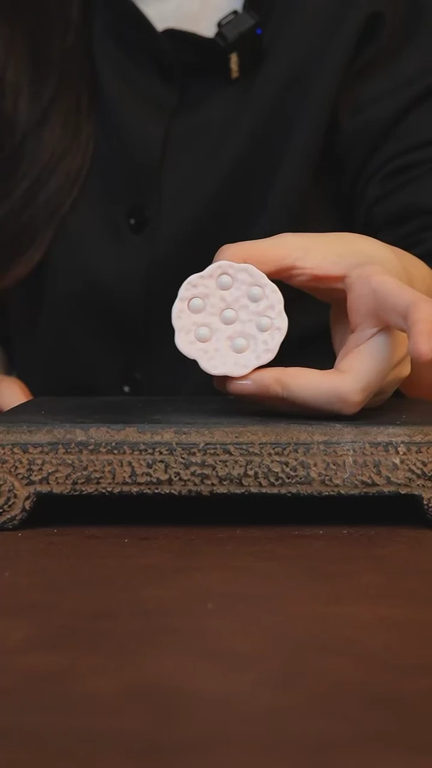 【闪购商品】手工手绘高端瓷器陶瓷茶杯D0粉盖置