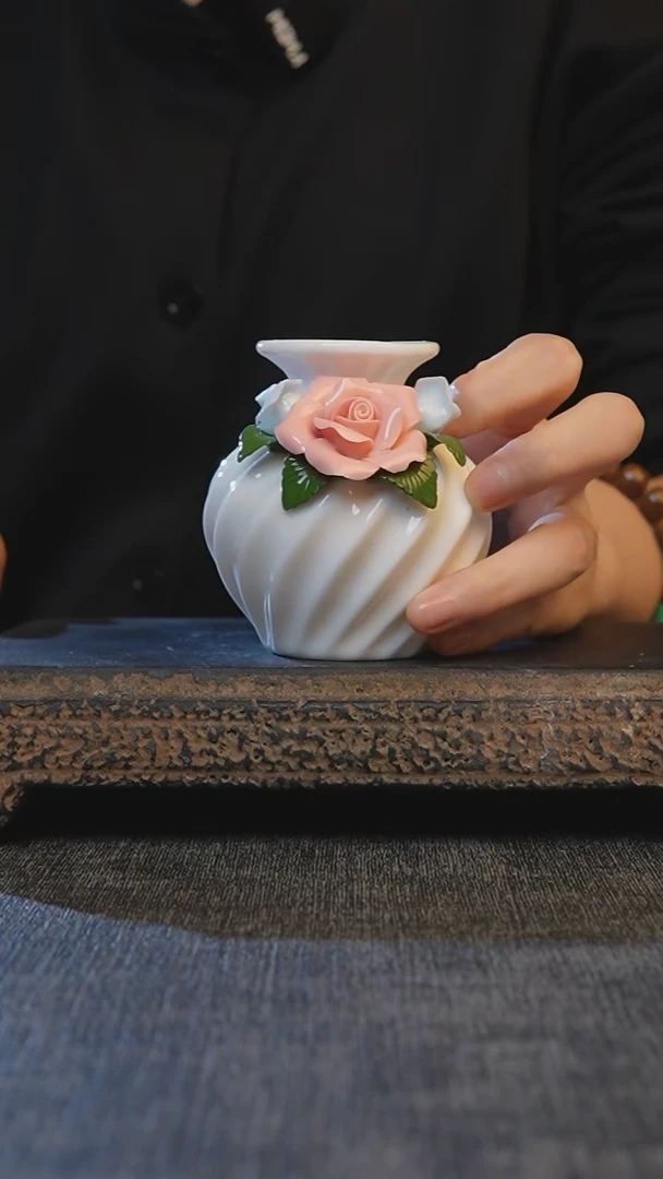 【闪购商品】手工手绘高端瓷器陶瓷茶杯D