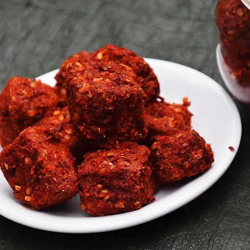 渝兰薇重庆风味特产豆腐乳香辣味360克一瓶黄豆