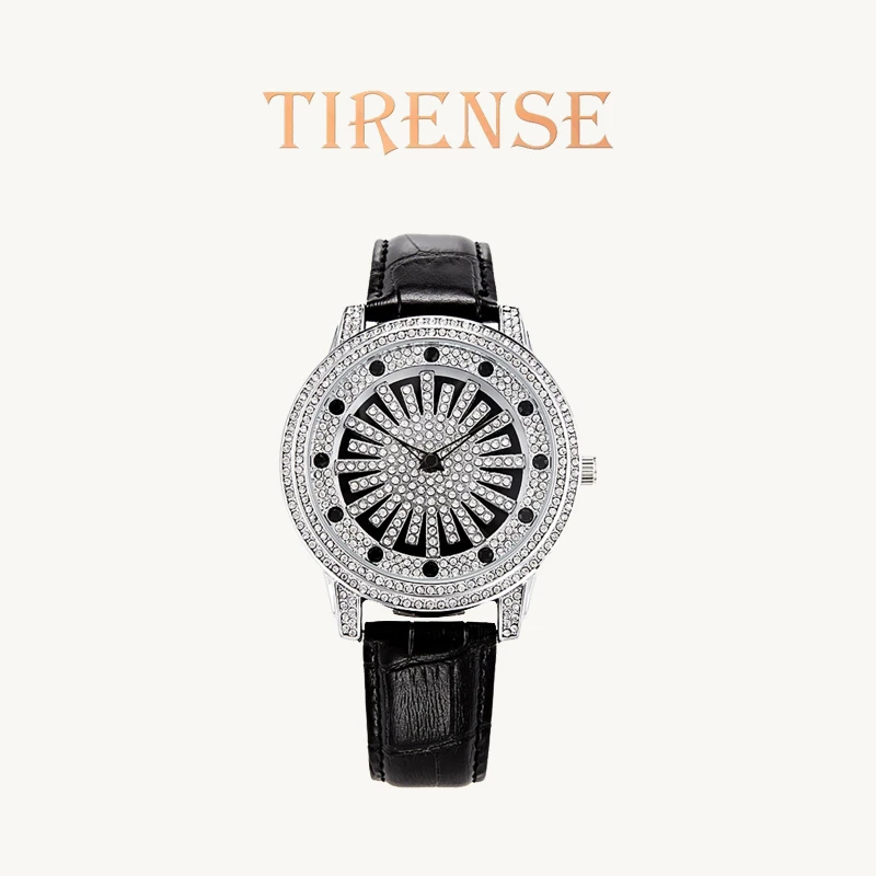 TIRENSE/狄伦斯中古风高定时来运转系列轻奢文艺气质大牌防水女表