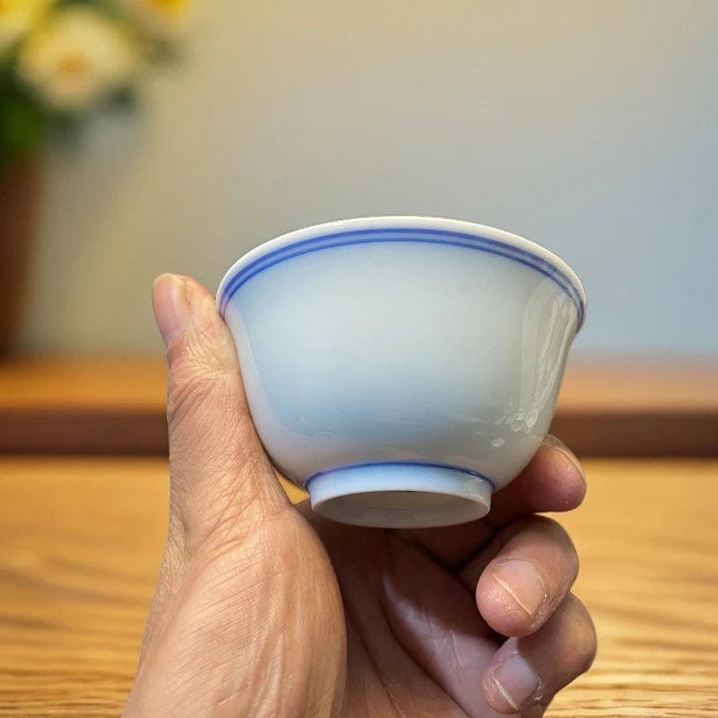 景德镇陶瓷手工茶杯随手杯茶具水杯瓷杯办公杯 直播链接