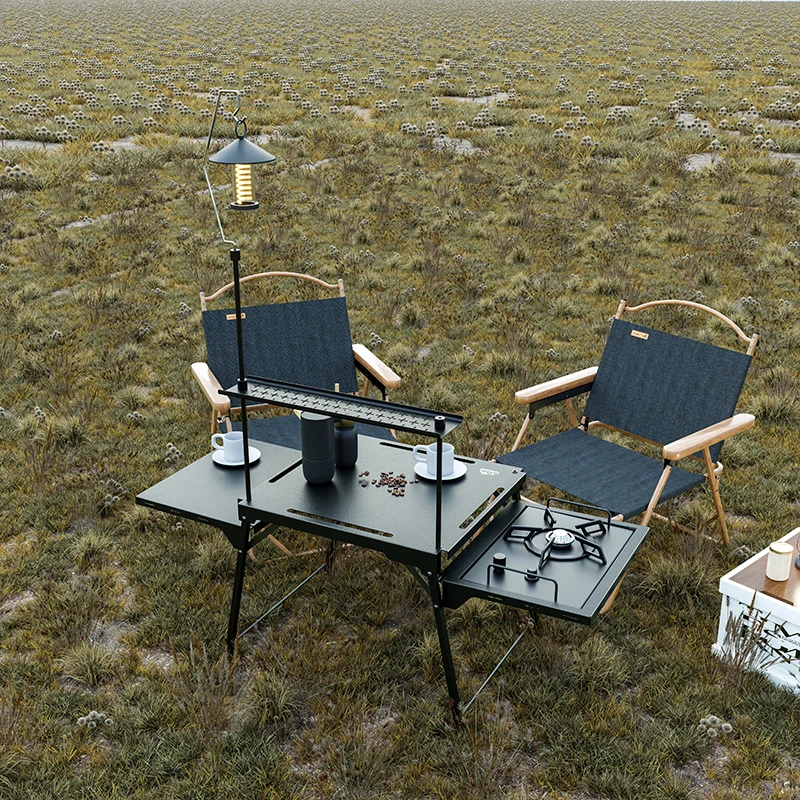 VANUKOK户外折叠桌igt桌可折叠多功能模块化战术桌便携式组合桌