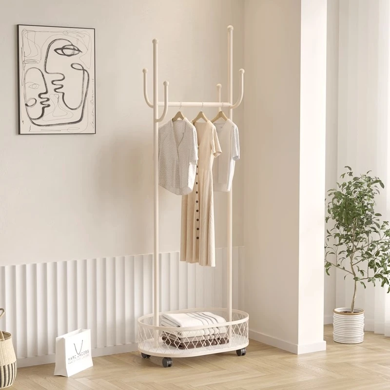 李氏轻奢改进款多功能可移动衣帽架家用卧室挂衣架简易收纳架SSS