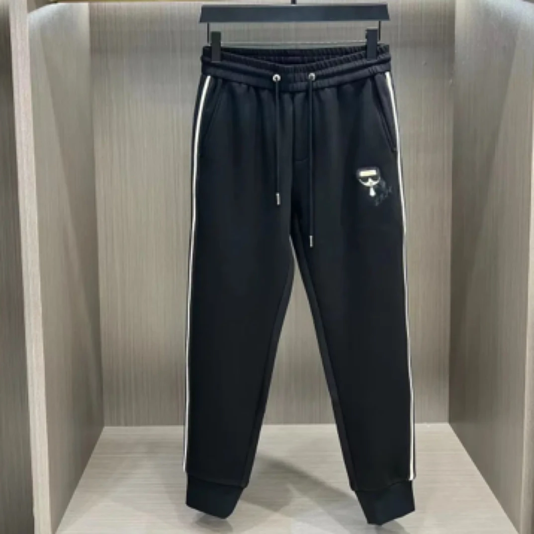 秋天不加绒新品37男士欧货时尚不百搭休闲裤秋冬加厚男修身裤子