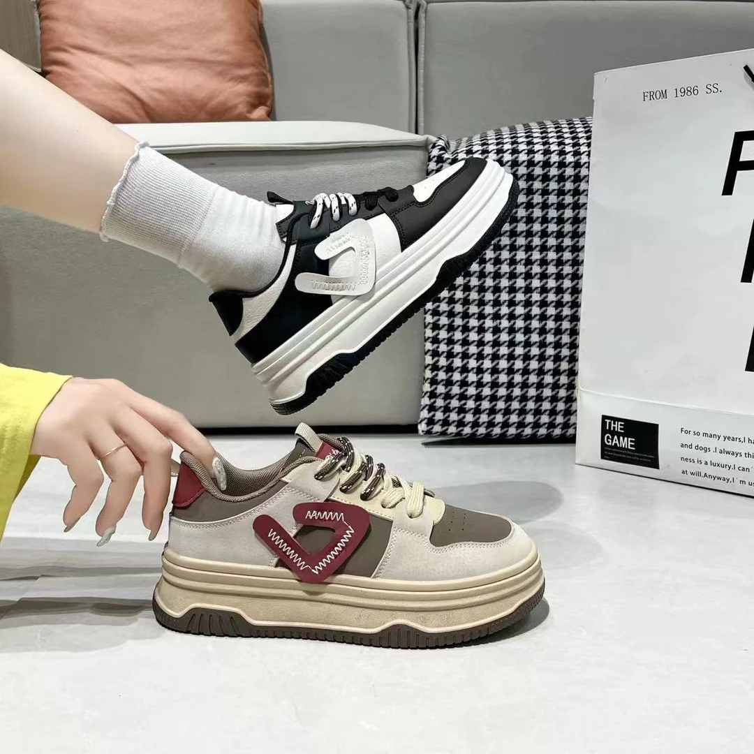 FC506爆款厚底百搭板鞋2024新款时尚休闲鞋