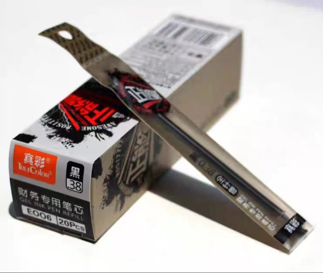 真彩正能量E006财务专用0.38笔芯
