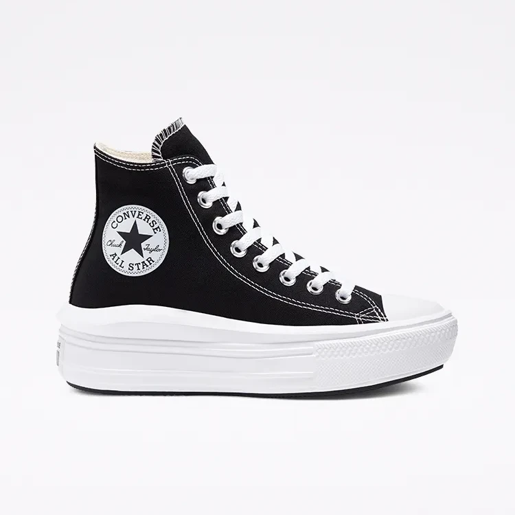 Converse/匡威女子All Star Move云朵厚底鞋高帮帆布鞋568497C