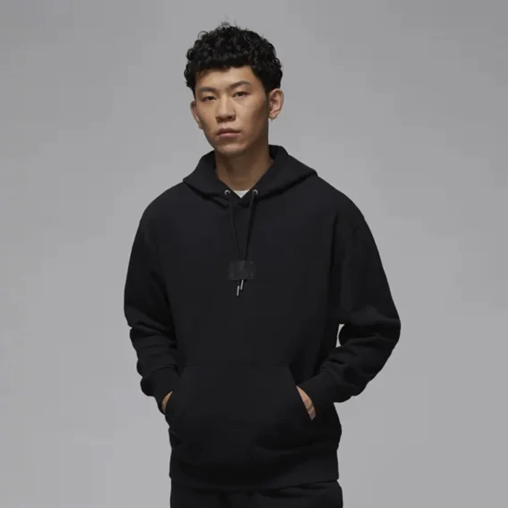 NIKE/耐克Jordan Flight Fleece男款长袖薄绒套头连帽衫FV7248010