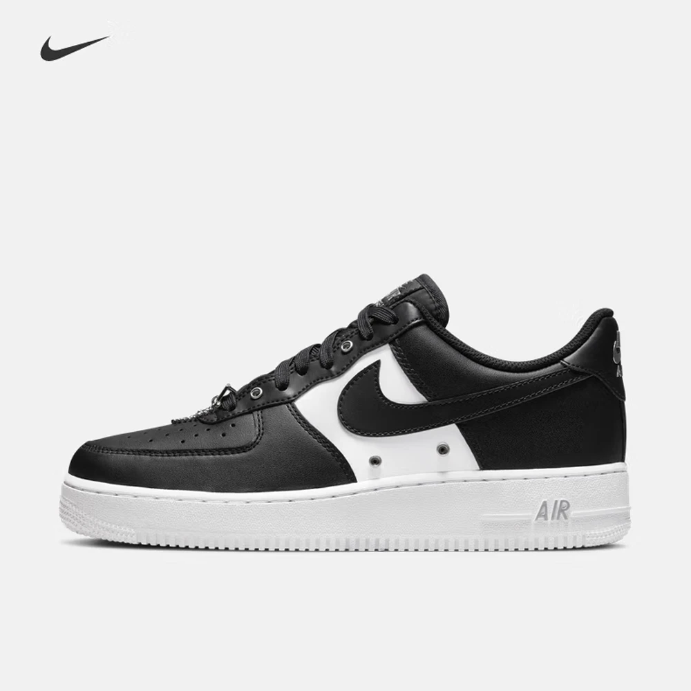 NIKE/耐克AIR FORCE 1 '07男子黑白复古空军一号运动鞋DA8571001