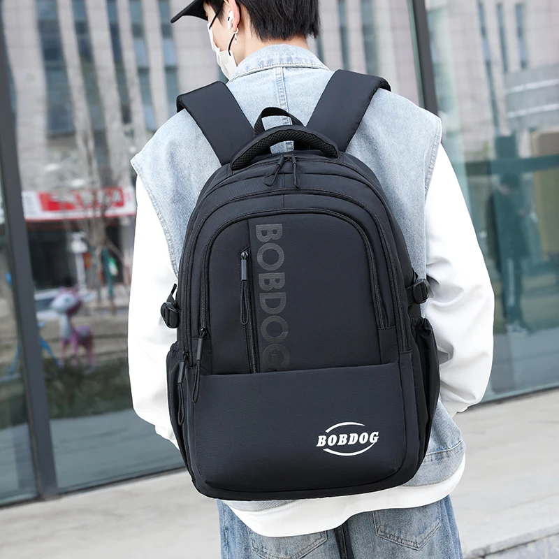 巴布豆书包六年级初中生男孩儿童减负双肩包护脊背包大容量旅行包