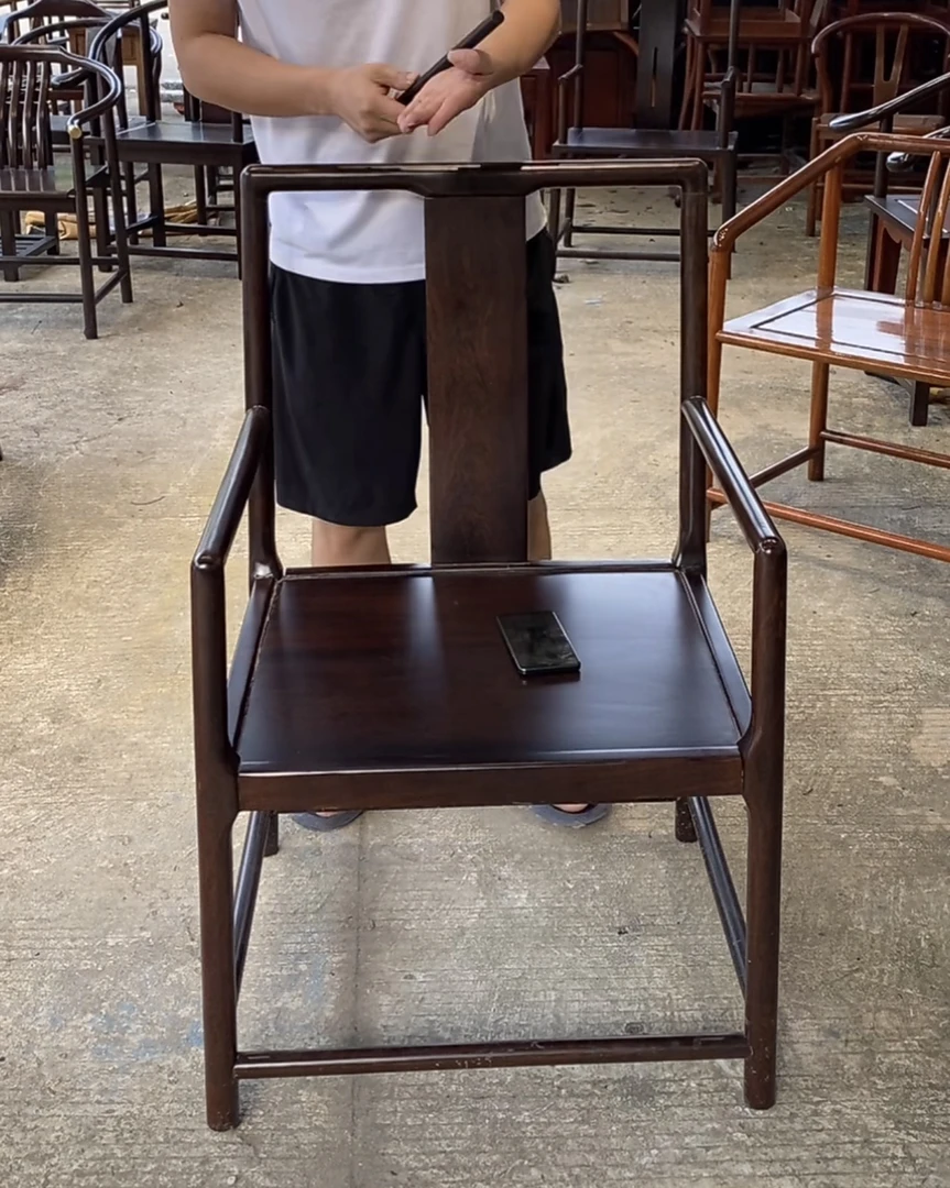 竞拍 新中式古典款官帽椅 圈椅（不包邮）