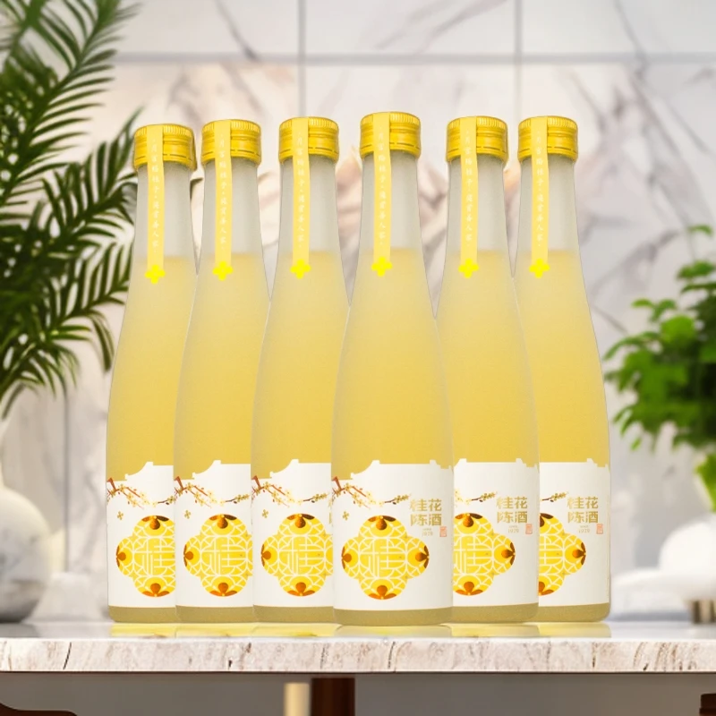 丰收宫廷桂花小酒-330ml/瓶*6     8度