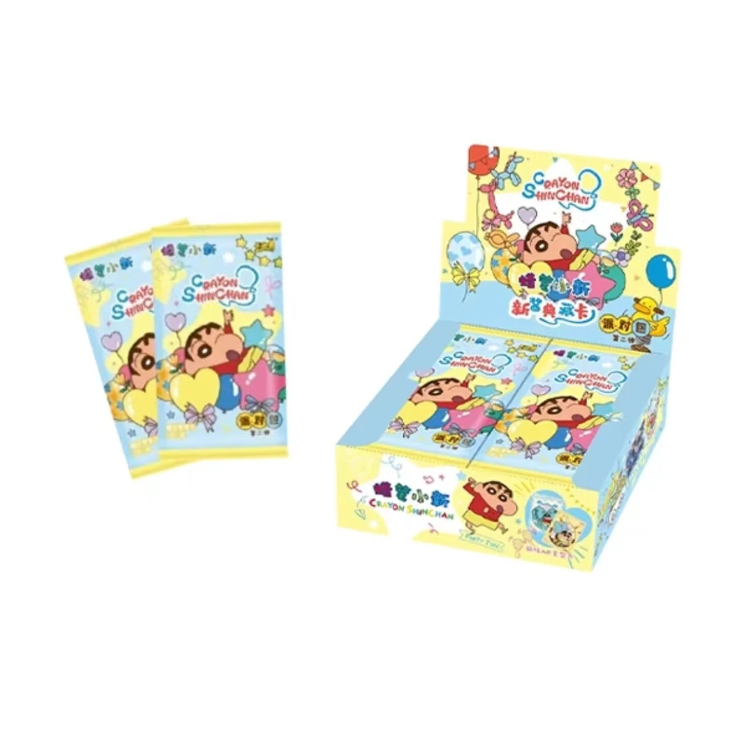【2弹抓小土豆】卡游正品蜡笔小新派对包收藏卡盲盒CR卡（默认代拆）