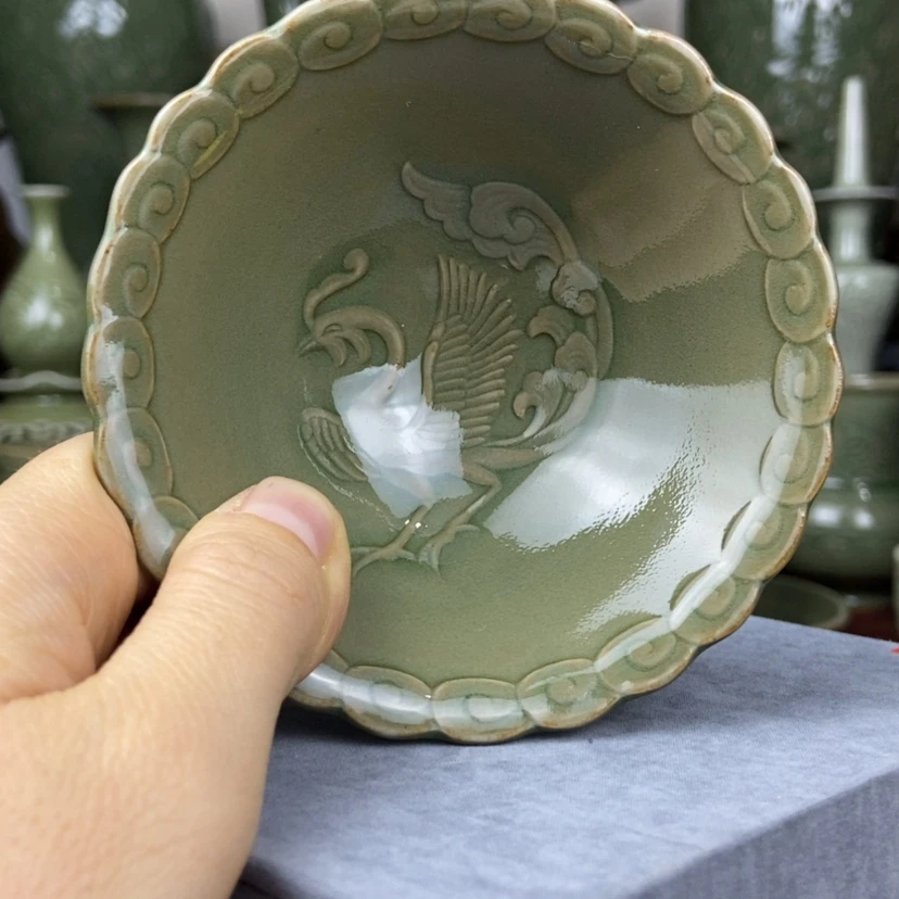 【闪购商品】瓷观**雨斗笠盏