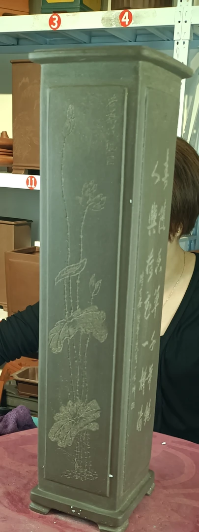 宜兴原矿紫砂千筒