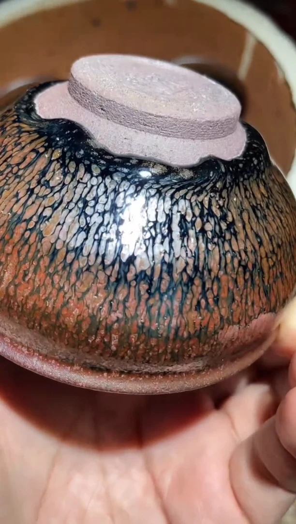 【闪购商品】茶盏大通天孔夫寺柴烧开窑