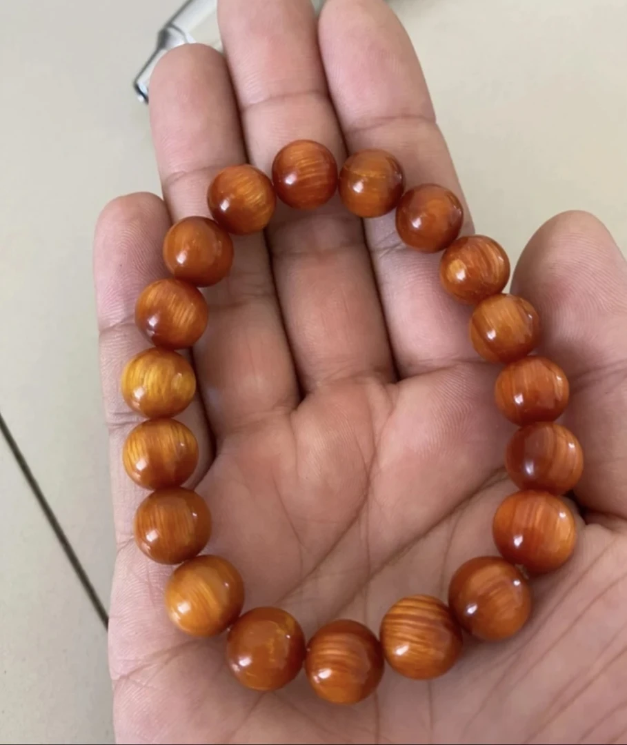 琥珀木（红油原料）0.8号珠