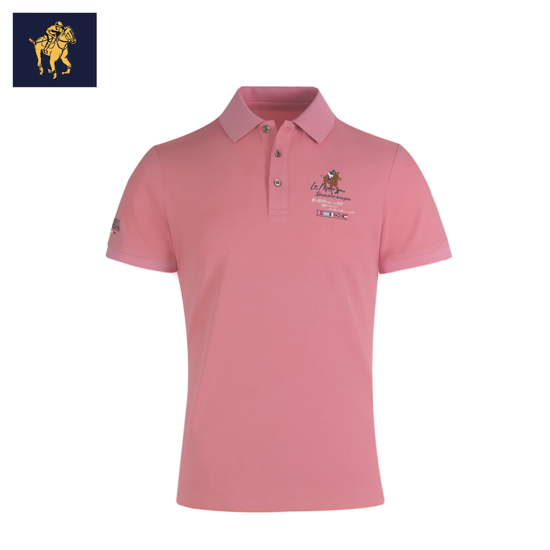 男士Polo衫纯色系商务休闲短袖男装翻领T恤夏季新款修身透气