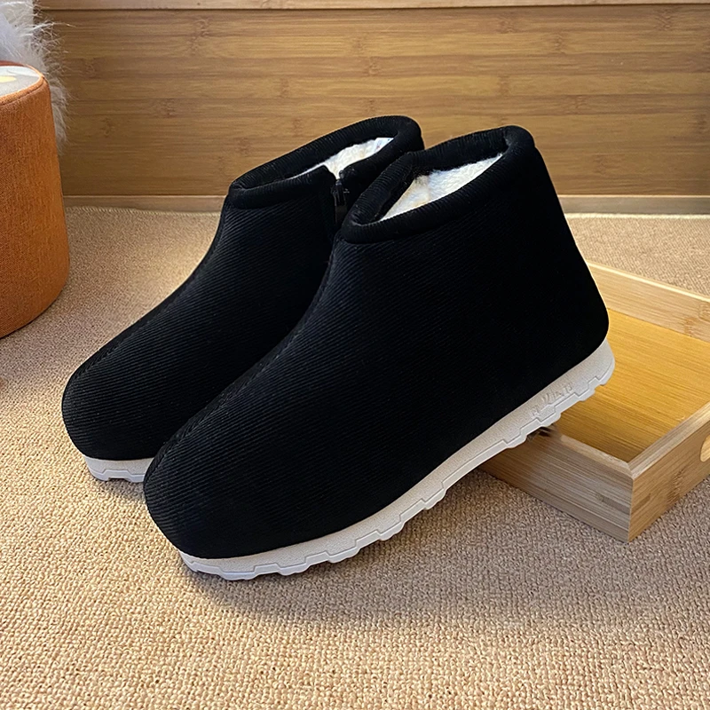 【棉鞋清仓】加厚款恩施手工棉鞋防滑中老年人男鞋高帮老式手工棉鞋