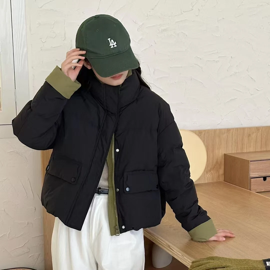 【主播推荐】时尚百搭通勤棉服大衣