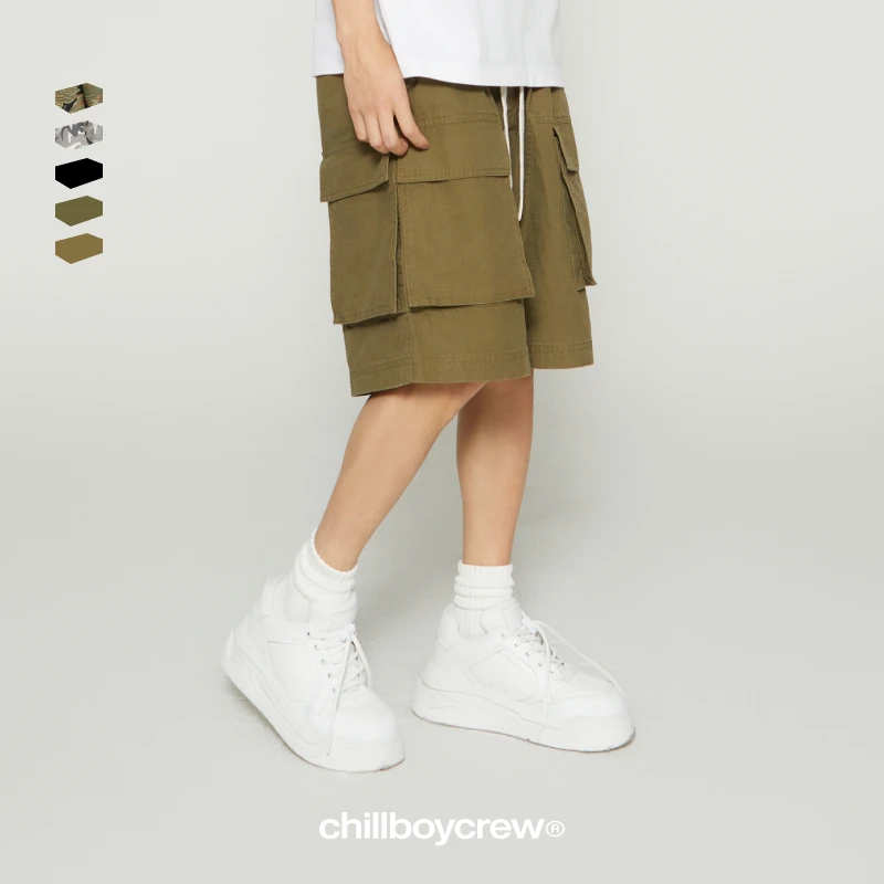 C17八袋裤1代标准微阔工装短裤chillboycrew全布可入CBC日系复古