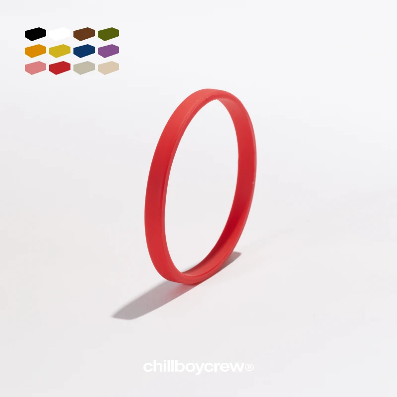 CC1一天之环1代多色硅胶手环*14chillboycrew全布可入CBC简约创意