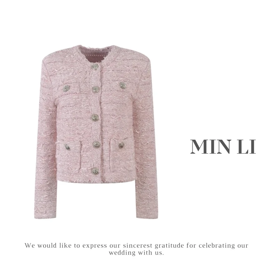 【 MIN LI 】轻奢小香贵妇风外套
