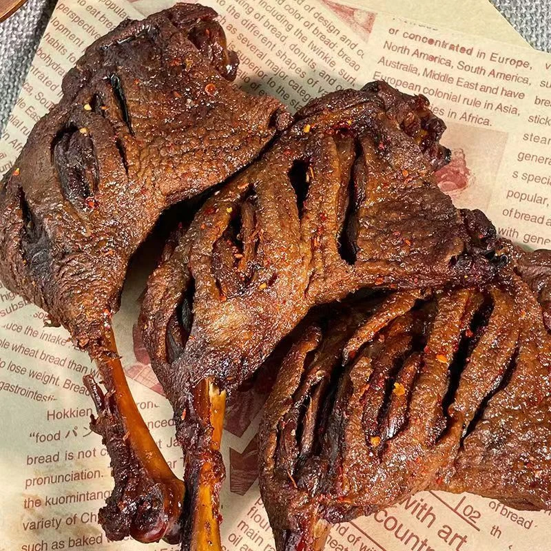 湖南鸭腿肉类零食熟食开袋即食酱卤速食新鲜香辣鸭大腿卤香香味