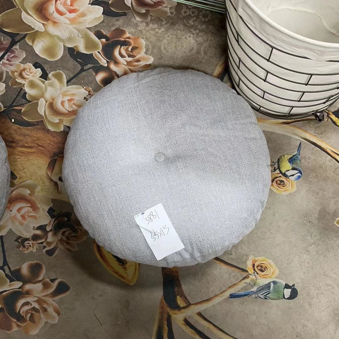 3881款  瑕疵 款 直径55cm厚15cm  简约坐垫家用垫子