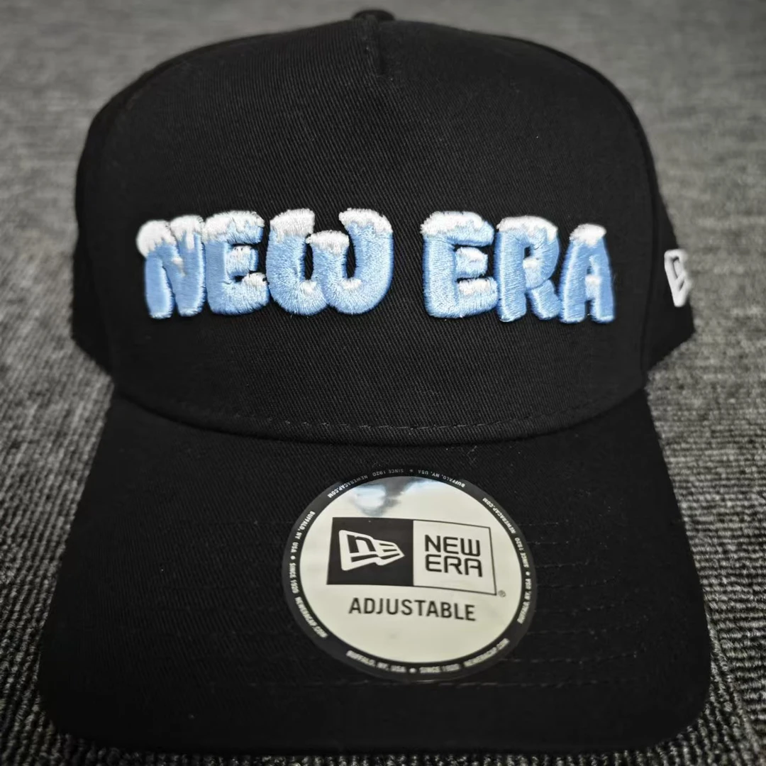 New Era 品牌·标志 - 棒球帽 男女同款情侣款 黑色 n284