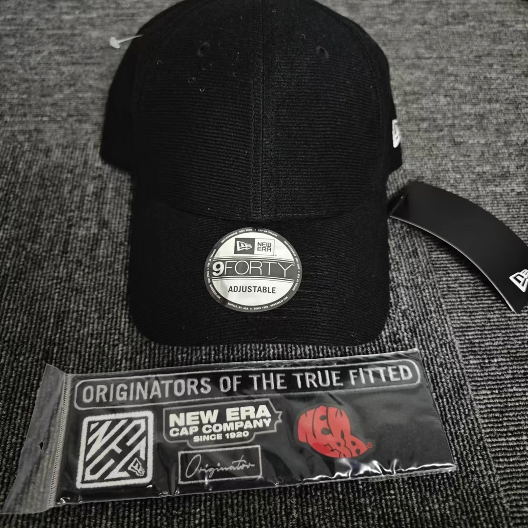 New Era 品牌·标志 - 棒球帽 男女同款情侣款 黑色 n127