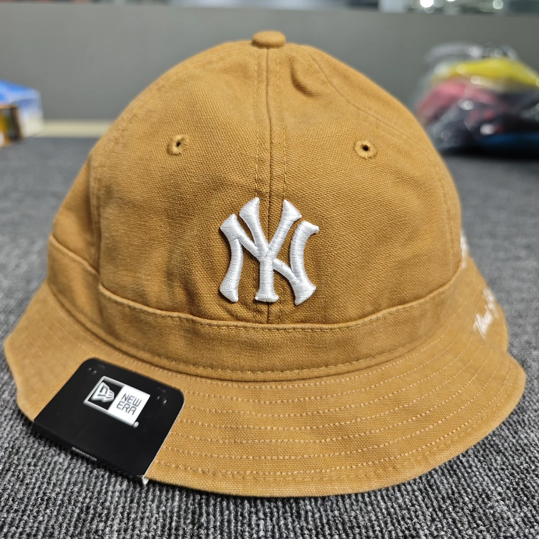 New Era  - 棉 渔夫帽 时尚休闲男女同款情侣款 卡其色 n262