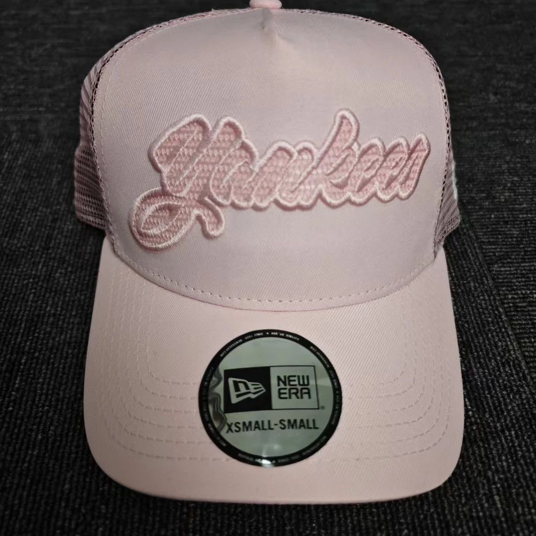 New Era 品牌·标志 - 棒球帽 男女同款情侣款 粉色 n304