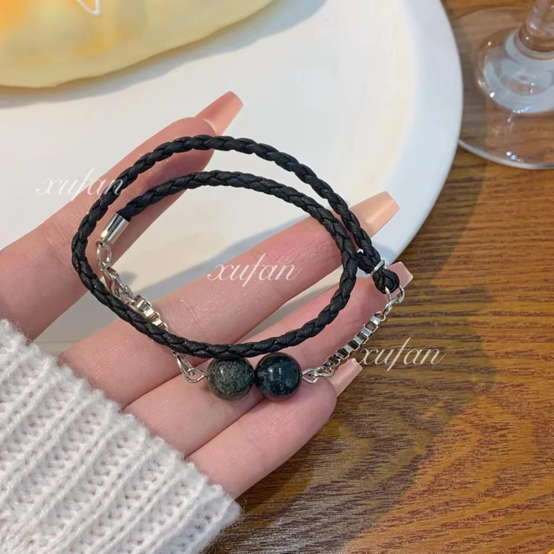 萧逸新卡酣梦钛钢手链光与夜之恋周边同人男女手链手饰不掉色