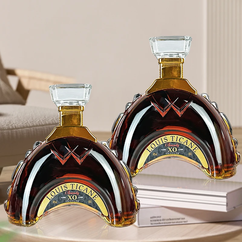 【佳总专属】路易帝卡尼 经典XO白兰地 40%vol 1L（2斤）*2支
