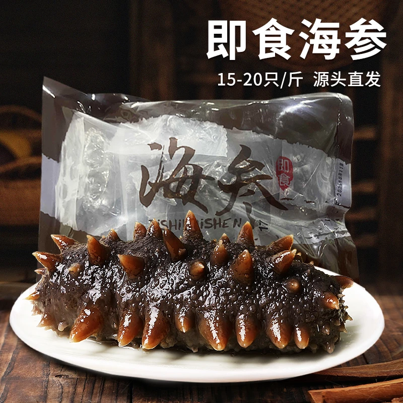 15-20只/斤即食海参大连鲜活野生辽参海生刺参