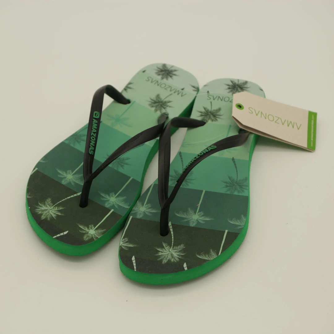 7117巴西原装进口人字拖舒适绿色男女同款情侣夏季防滑7113