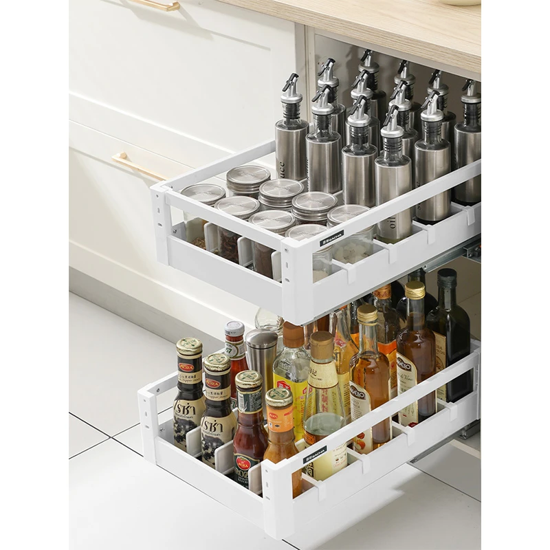 eacha/意驰拉篮304板式分层调味拉篮430深 【直播专属】