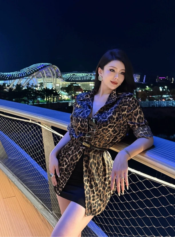 ILPHUKIIR 【美洲豹】收腰显瘦遮肚腩四季款上衣