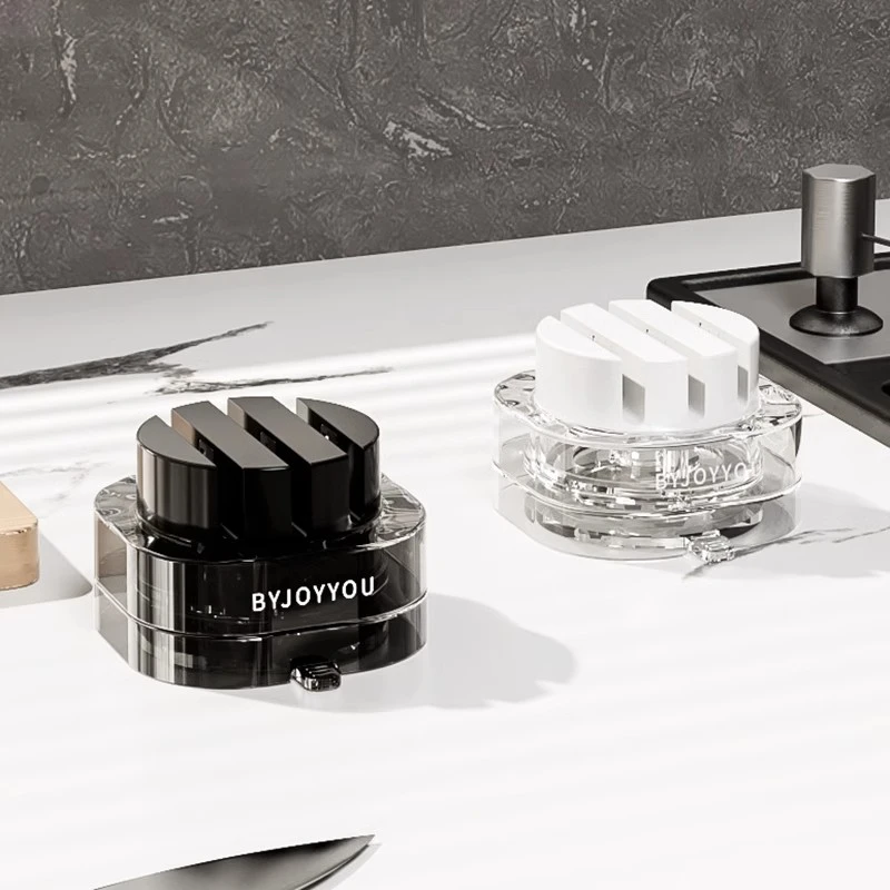 吸盘波纹磨刀石固定支架新款简约磨菜刀剪刀专业厨房快速磨刀神器