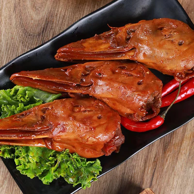 【燕子专属】喜拱门甜辣味鸭头整只 12只独立包装 支持一只试吃