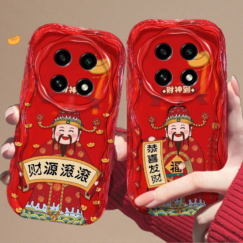财神到适用于OPPOA2Pro手机壳全包镜头硅胶防摔创意新款奶油壳