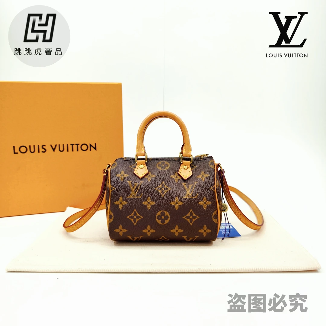 修复品 LouisVuitton/路易威登二代Speedy nano枕头包