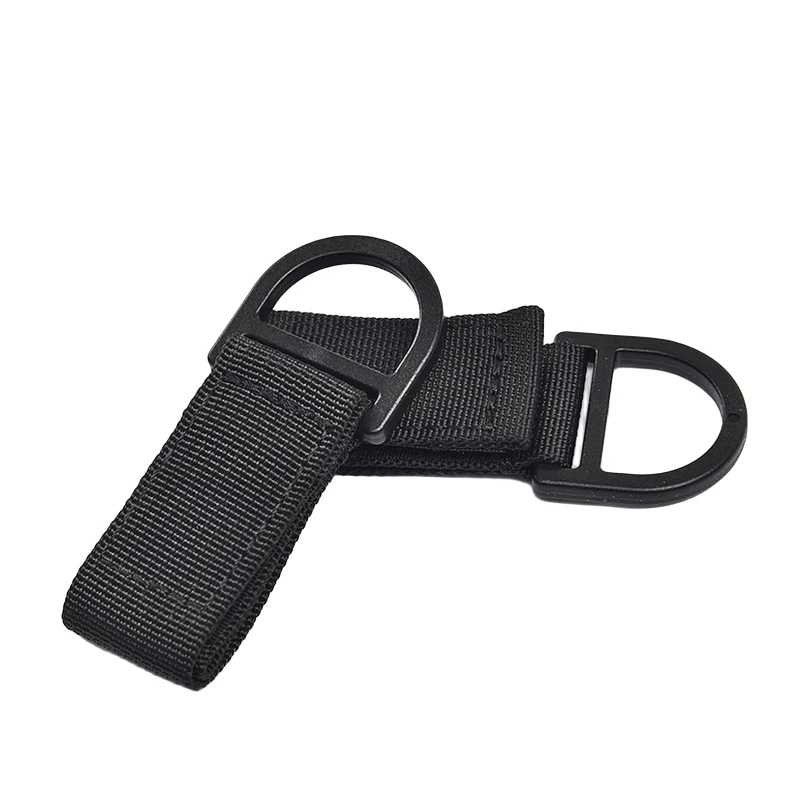 战术机能魔术贴D环吊点MOLLE扩展茉莉织带适配组合加载D扣配件