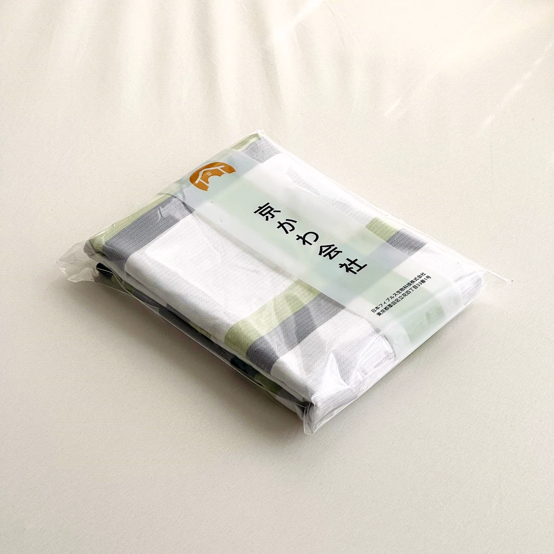 【京かわ会社】 竹小棉纯棉加厚枕套50*80cm  花香-绿