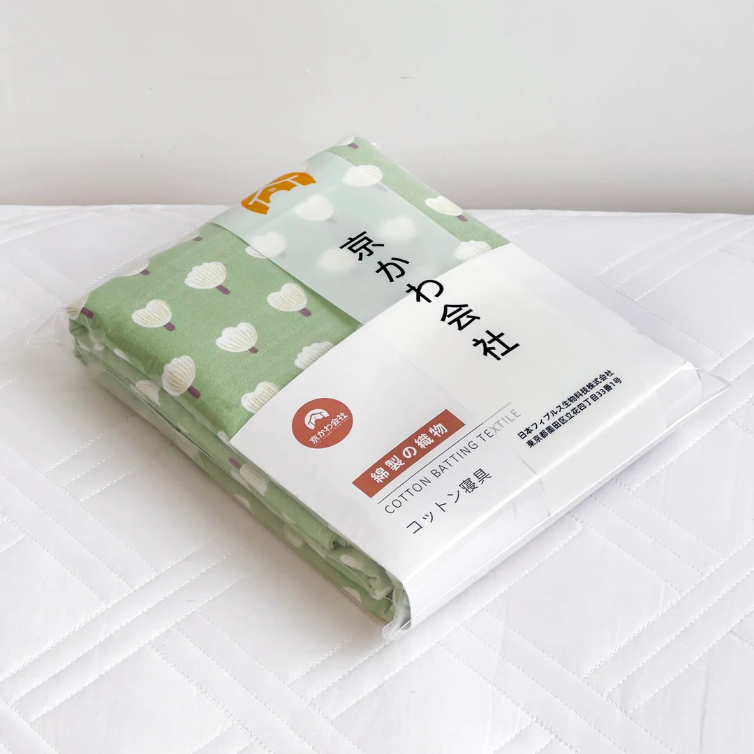 【京かわ会社】纯棉 四季通用加厚缎卡床单220*245cm 抹茶日记