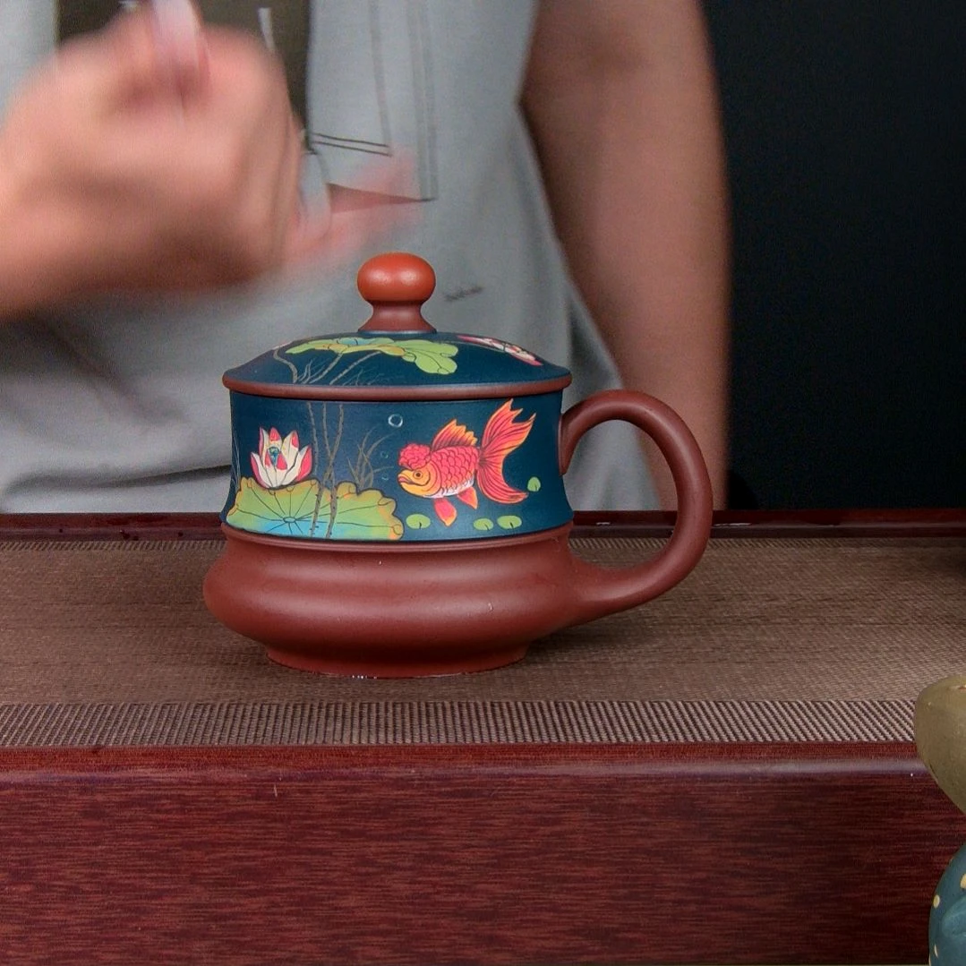 【闪购商品】紫砂茶杯高货放漏