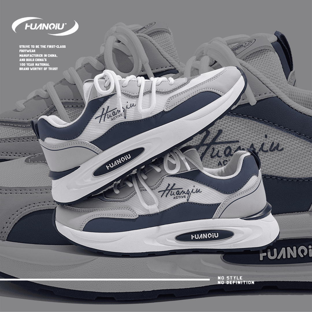 环球夏季网眼透气老爹鞋男款2024新款运动休闲鞋软底网面鞋子男款